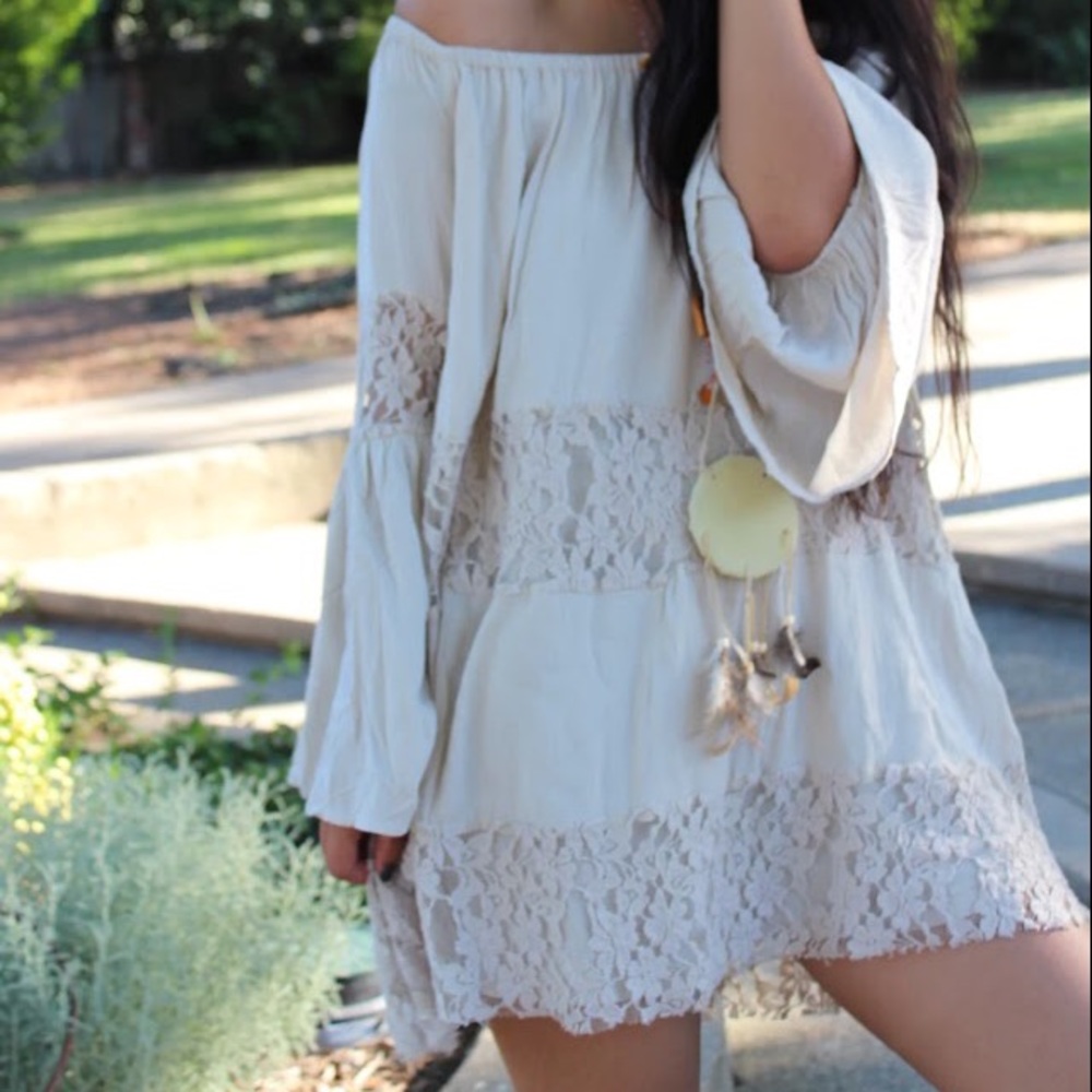 Long Sleeve Lace Dress